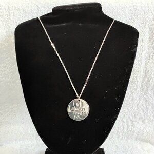 BNWOT 3/$20 Florence Scovel I Will Always... 18" Chain/Charm Fashion Jewelry!!